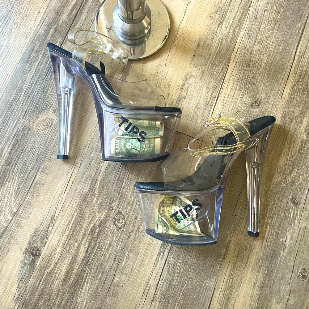 7 inch Tipjar Pleaser Heels